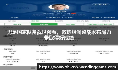 男足国家队备战世预赛，教练组调整战术布局力争取得好成绩